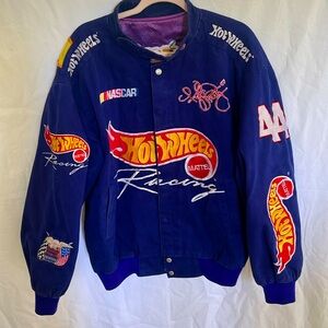 Vintage Jeff Hamilton Hot Wheels Racing Jacket